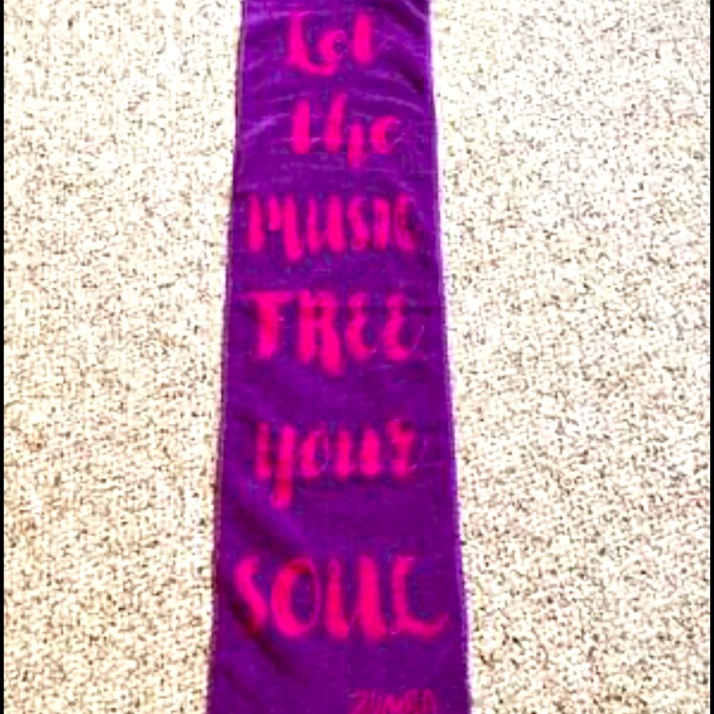 Zumba towel